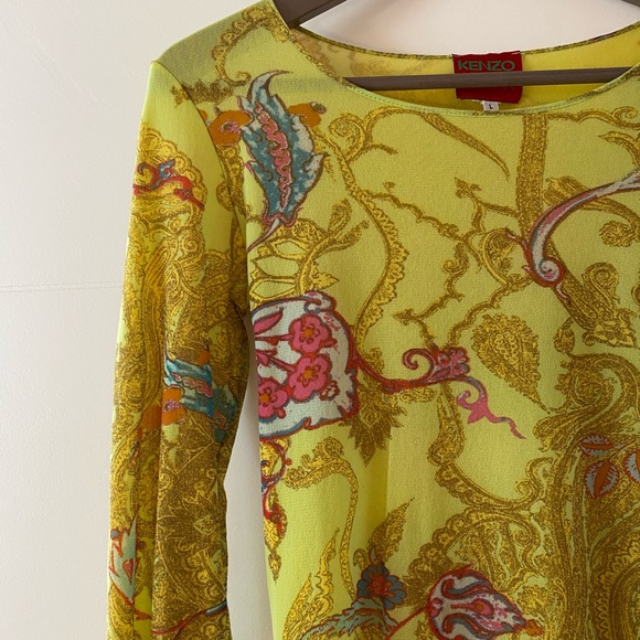 AMAZING Vintage Kenzo Mesh Top - Picture 2 of 4